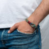 Bracelet Thimble unisexe corda